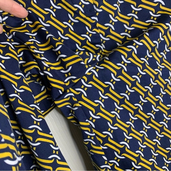 Boden Danby Pull-on chain print ankle stretch pants size 4P - Picture 10 of 15